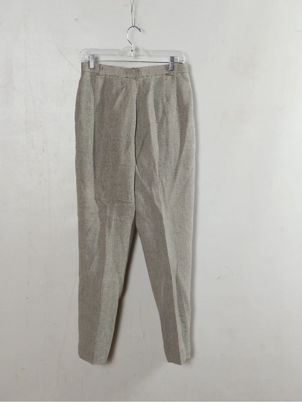 Carlisle Two-Tone Pleated Men’s Dress Pants in Taupe and Light Gray